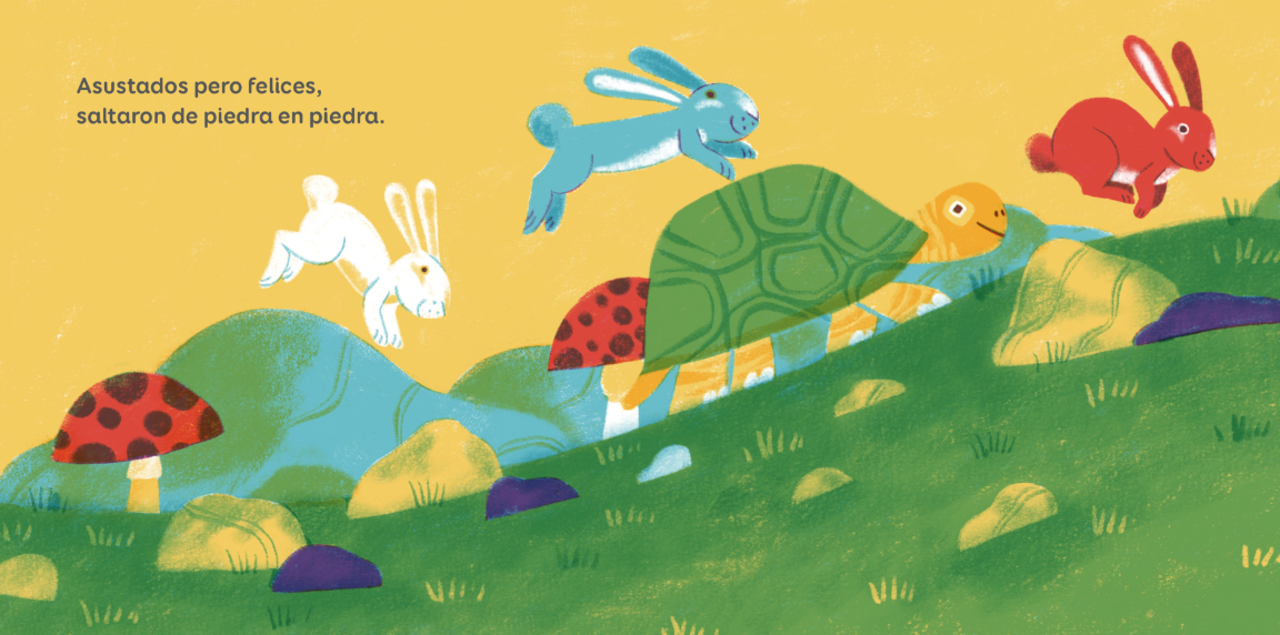 Tres conejos