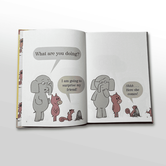 I will surprise my friend