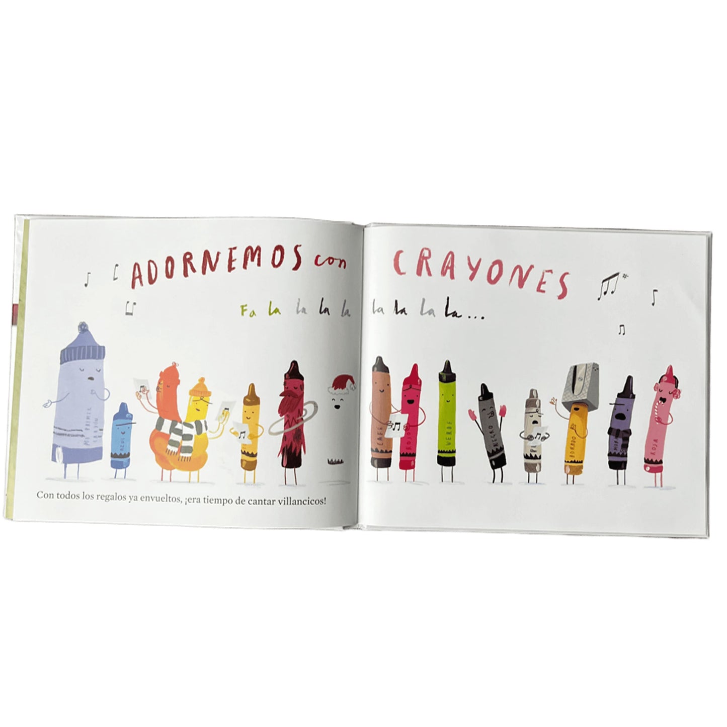 La navidad de los crayones
