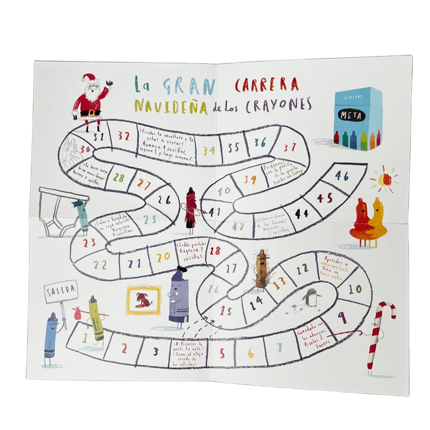 La navidad de los crayones