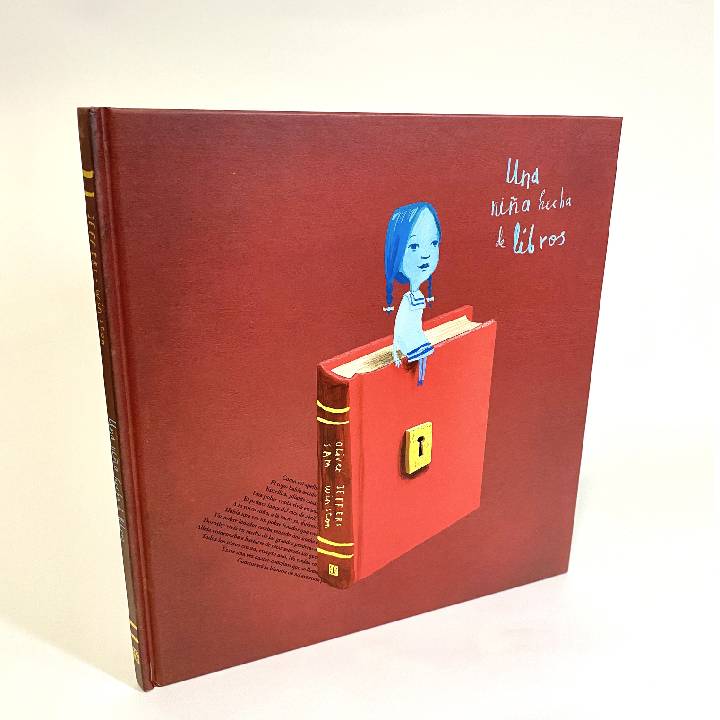 Una niña hecha de libros