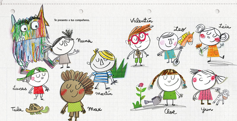 El monstruo de colores va al cole