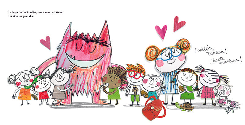 El monstruo de colores va al cole