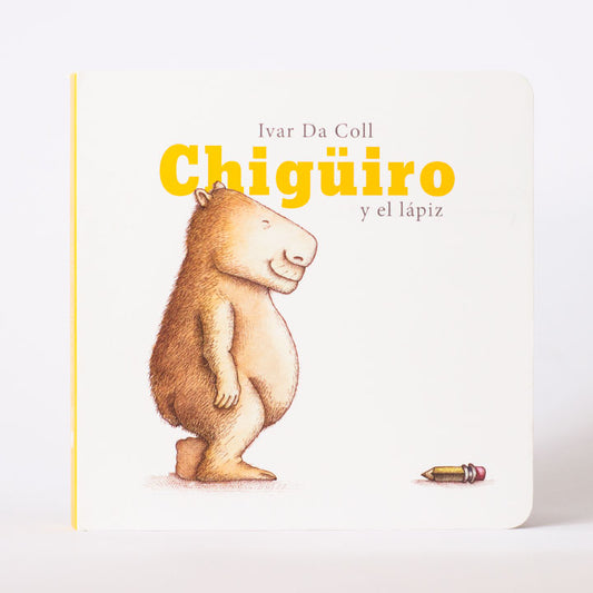 Chigüiro y el lápiz